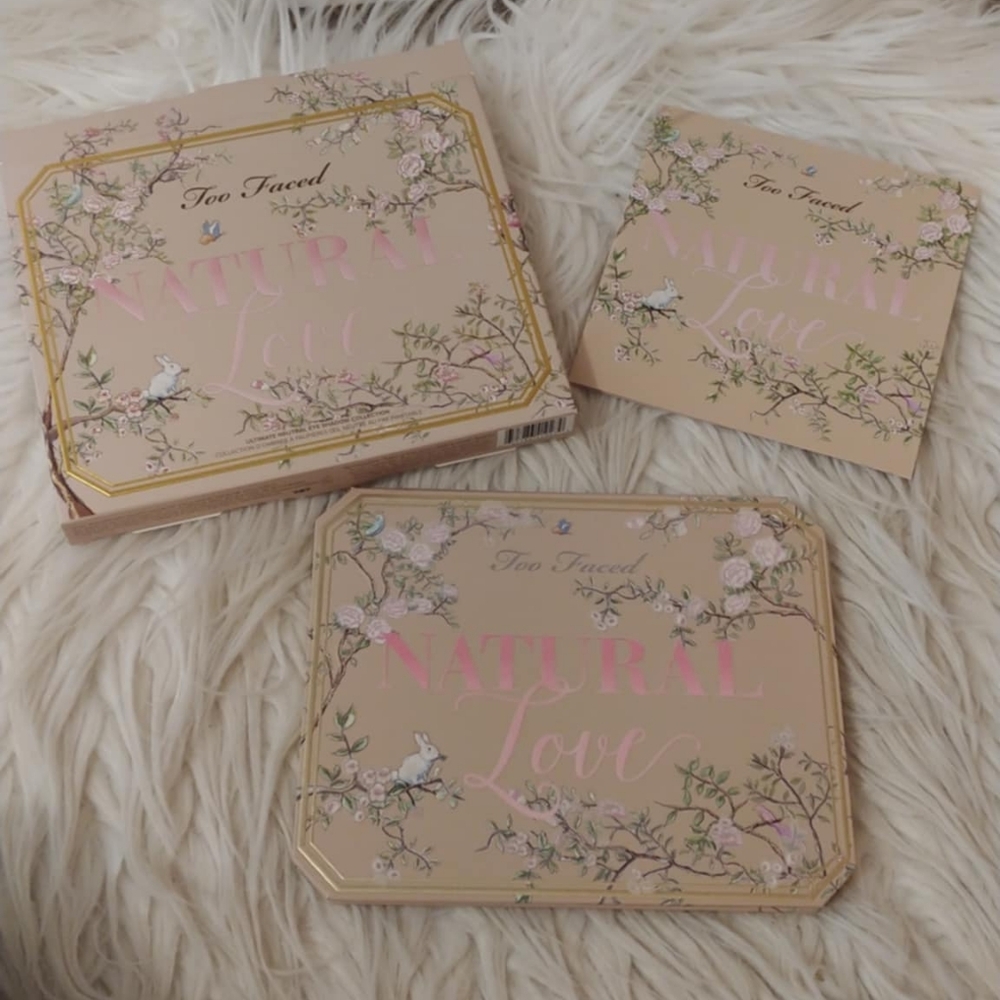 ❤️FIRM! TOO FACED NATURAL LOVE EYESHADOW PALETTE (LIMITED EDITION)